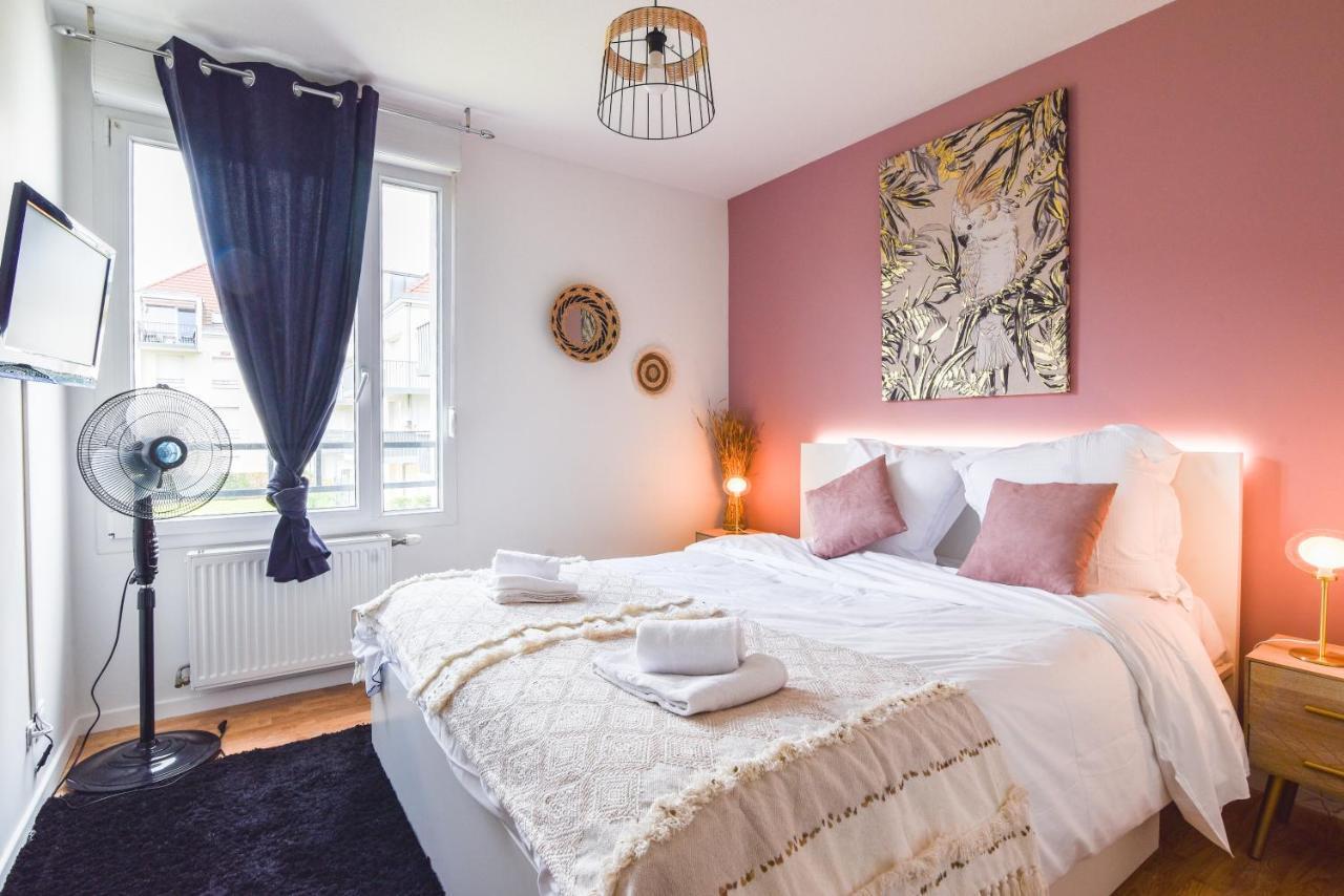 Nouveau - Le Chill & Chic - Terrasse - Parking - 6 Pers Colmar Esterno foto